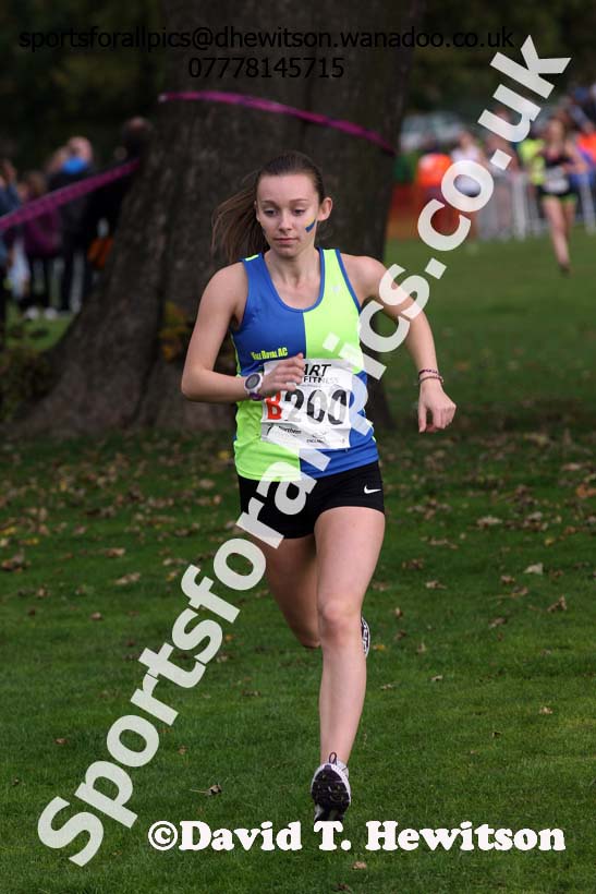 Senior womens Northern Cross Country Relays, Graves Park, Sheffield. Photo: David T. Hewitson/Sports for All Pics